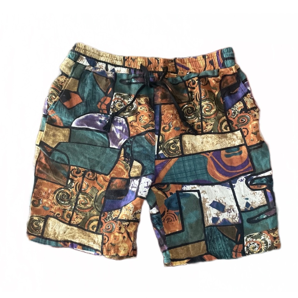 “TRIBE VIBE” SLIM FIT SHORTS
